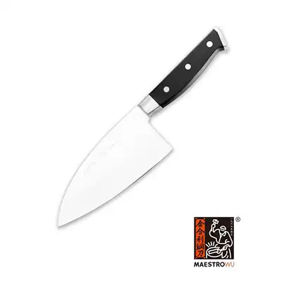 Maestro Wu D02 Santoku General purpose cutting and slicing knife